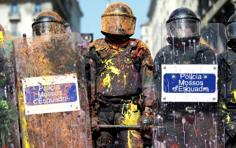 Barcelona: Seis detidos em confrontos