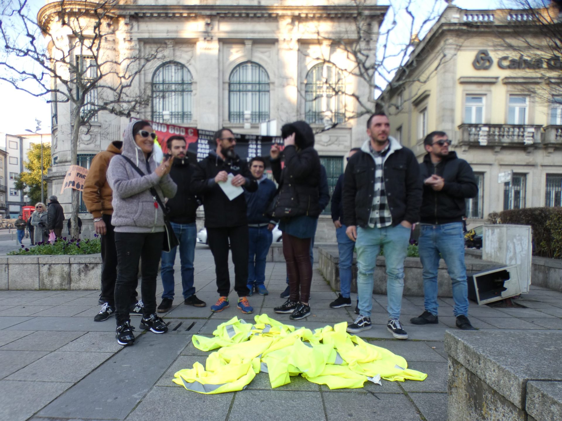 Movimento sem coletes amarelos nasceu este sábado em Braga