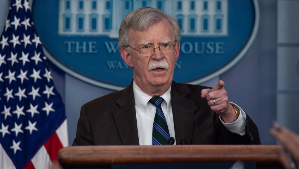 Bolton pediu ao Pentágono planos para atacar o Irão