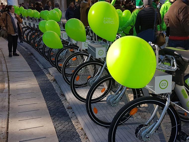 Gira. Bicicletas partilhadas de Lisboa ultrapassam um milhão de viagens