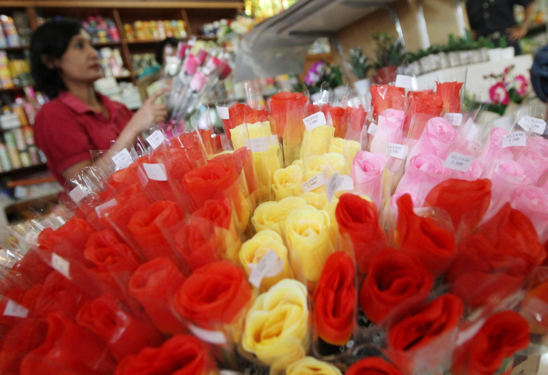 Portugueses deixam compras de São Valentim para a última hora