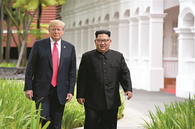 Trump e Kim juntos pela segunda vez, agora no Vietname