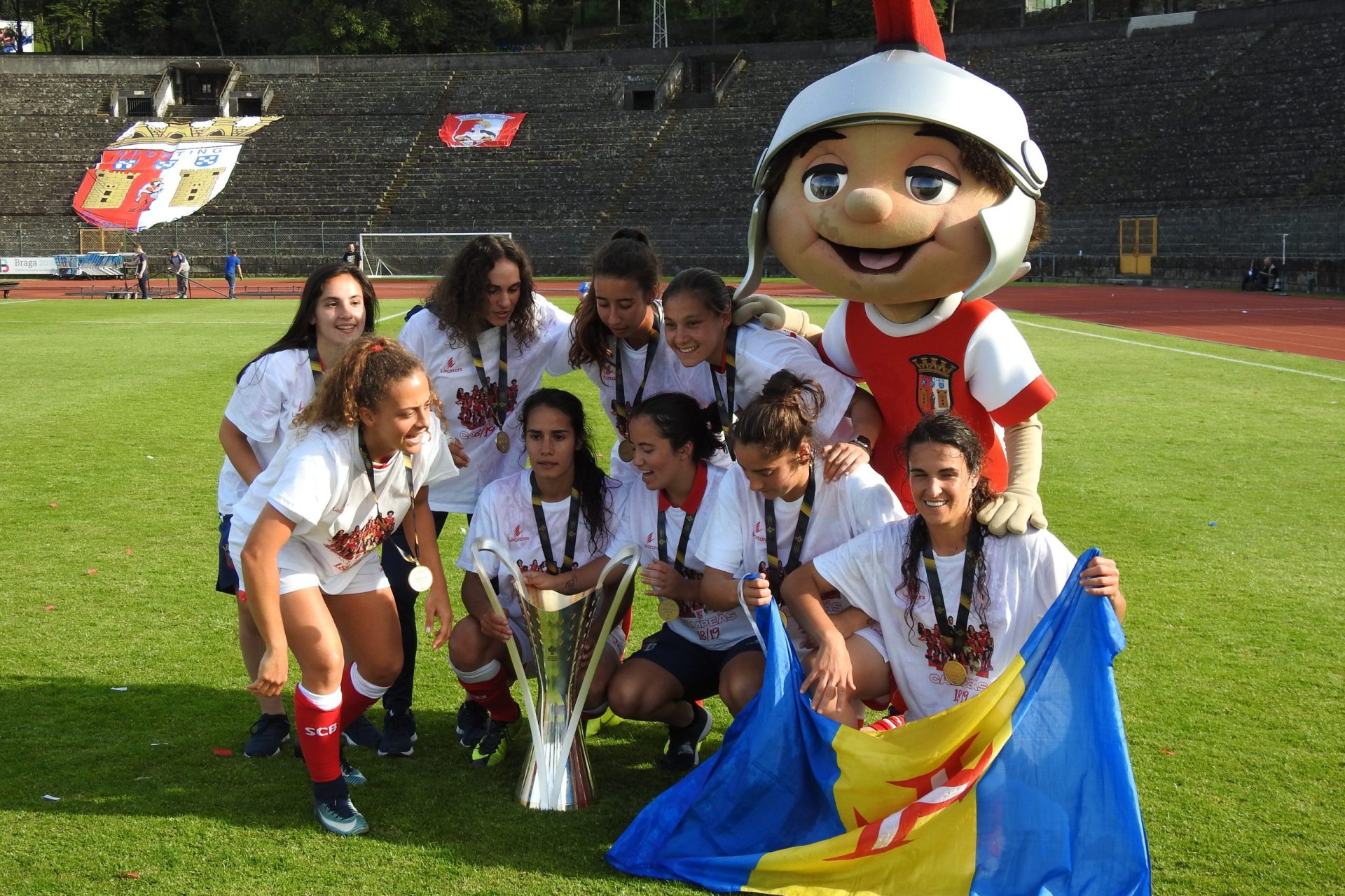 Futebol feminino. Braga é campeão nacional