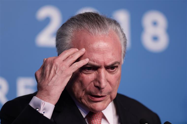 Michel Temer entrega-se às autoridades brasileiras no âmbito do caso Lava Jato