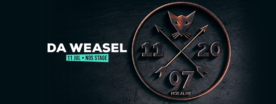 Da Weasel é a primeira banda anunciada para o NOS Alive em 2020