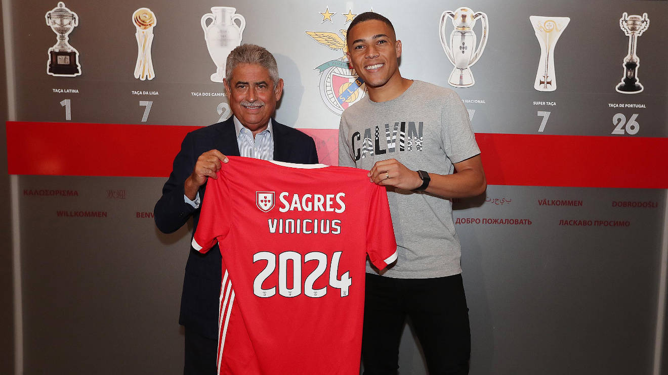 Benfica. Carlos Vinícius contratado por 17 milhões de euros