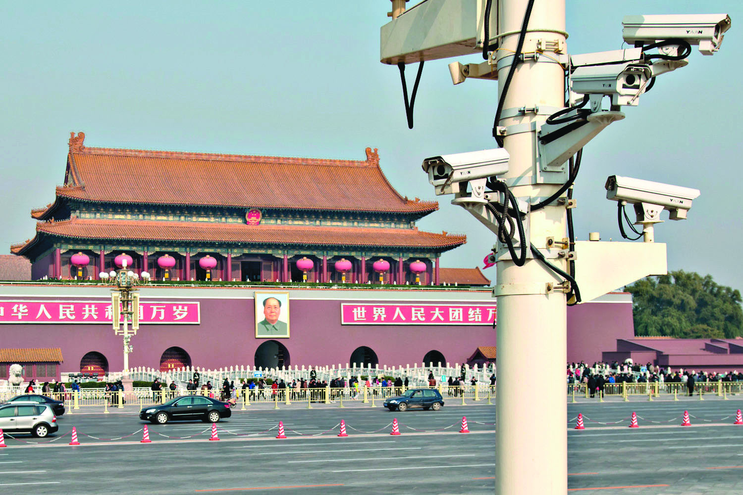 China terá uma câmara de vigilância por cada duas pessoas em 2022