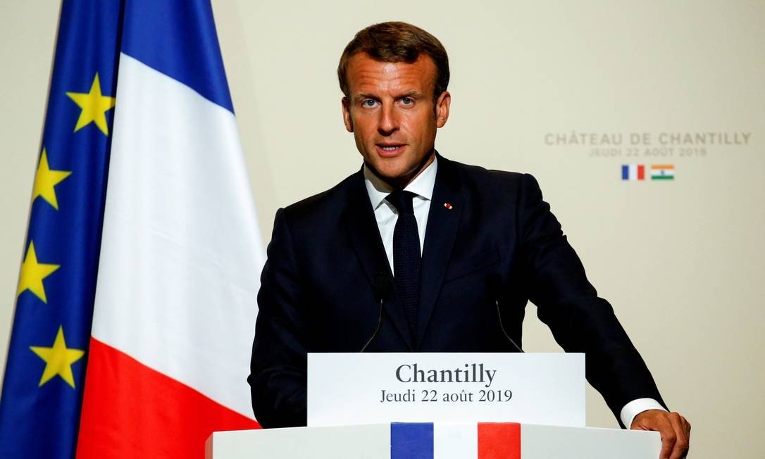 Macron quer França como &#8220;poder de equilíbrio&#8221;