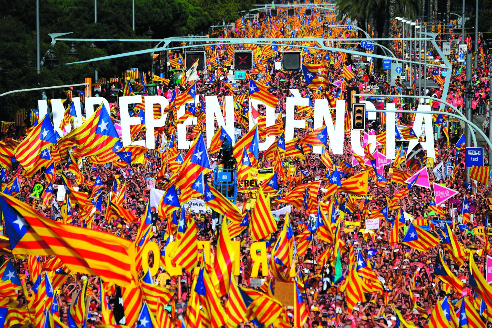 Dia nacional da Catalunha marcado por apelo à independência