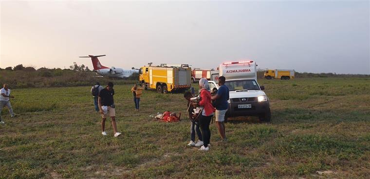 Avião despista-se em Maputo durante aterragem