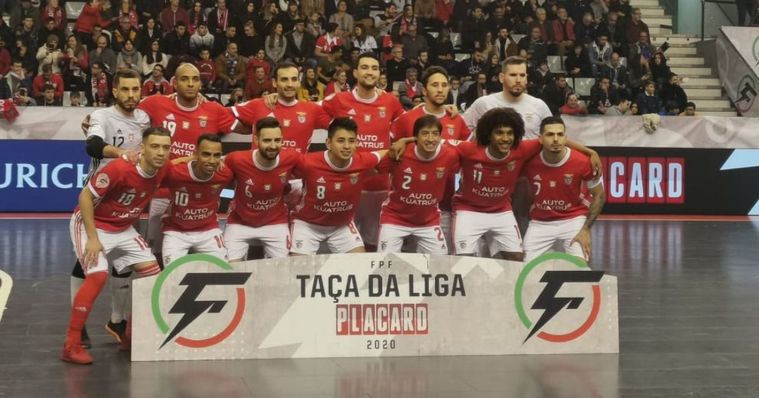 Benfica vence Sporting e conquista a Taça da Liga de futsal