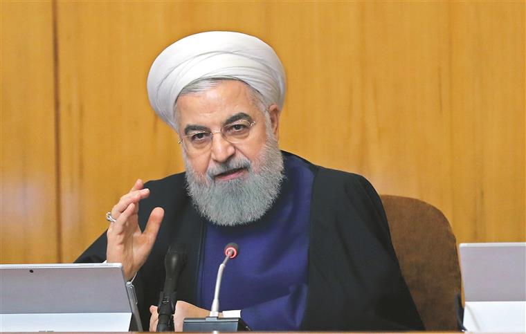 Hassan Rohani diz que morte de general Soleimani foi um dos “maiores crimes contra a nação do Irão”