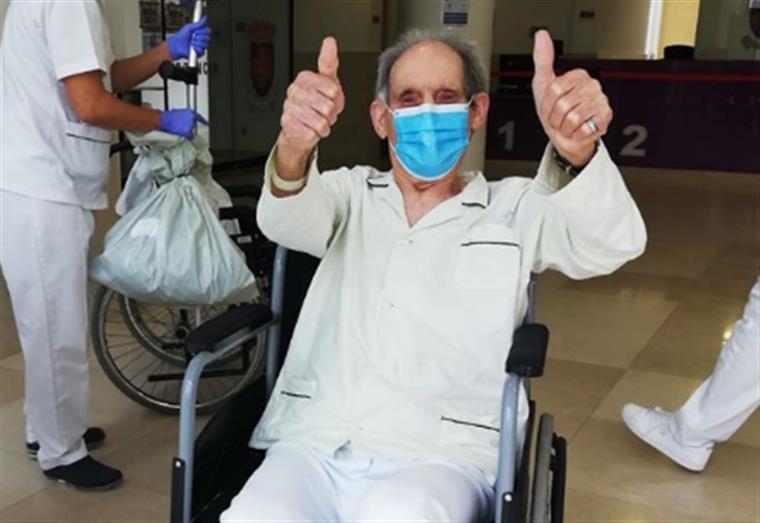 Mais uma história de esperança portuguesa: Idoso vence novo coronavírus aos 88 anos
