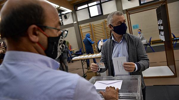 Galiza e País Basco foram votar em tempo de pandemia