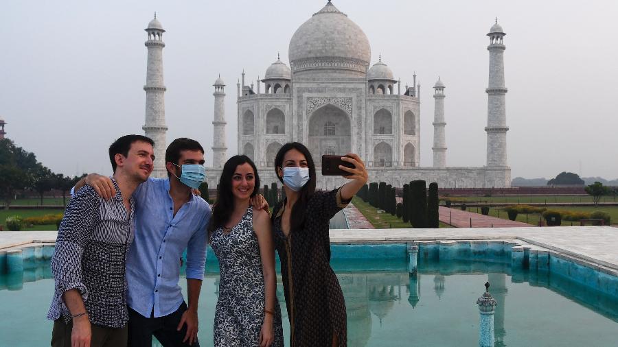 Seis meses depois, Taj Mahal voltou a abrir ao público