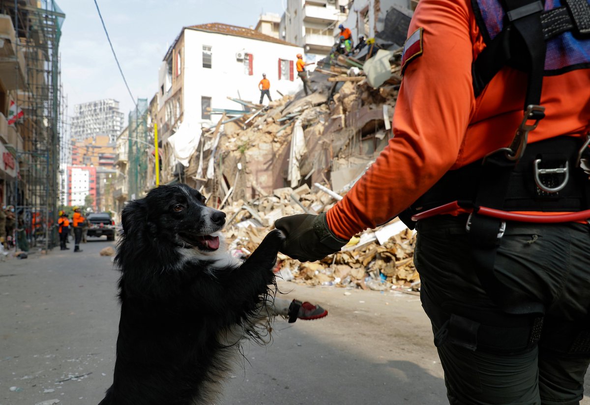 Já não há sinais de vida nos escombros de Beirute