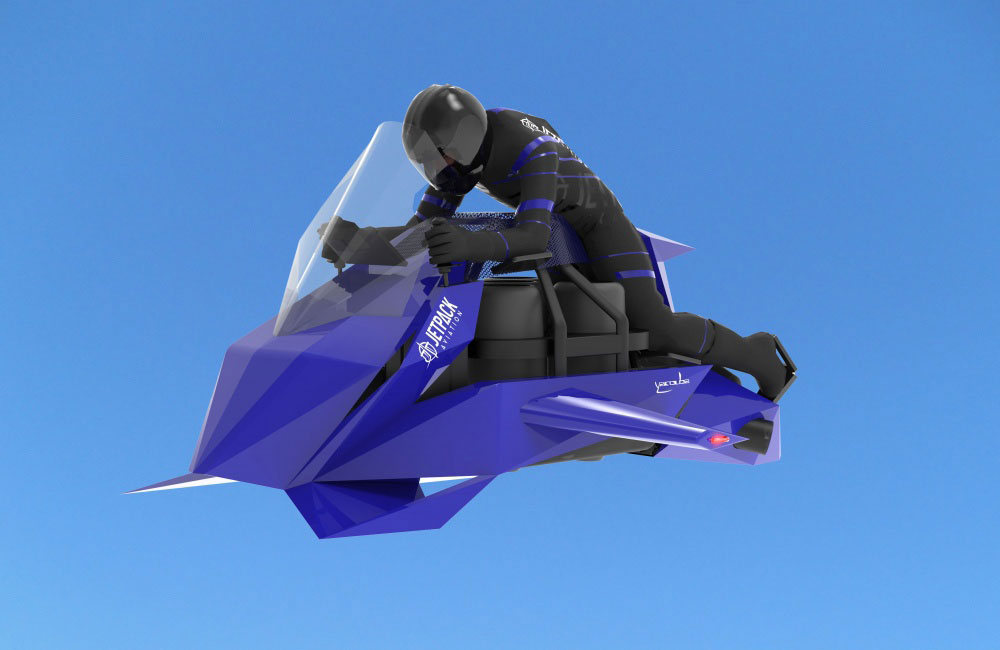 Mota voadora Speeder pode chegar ao mercado já em 2023