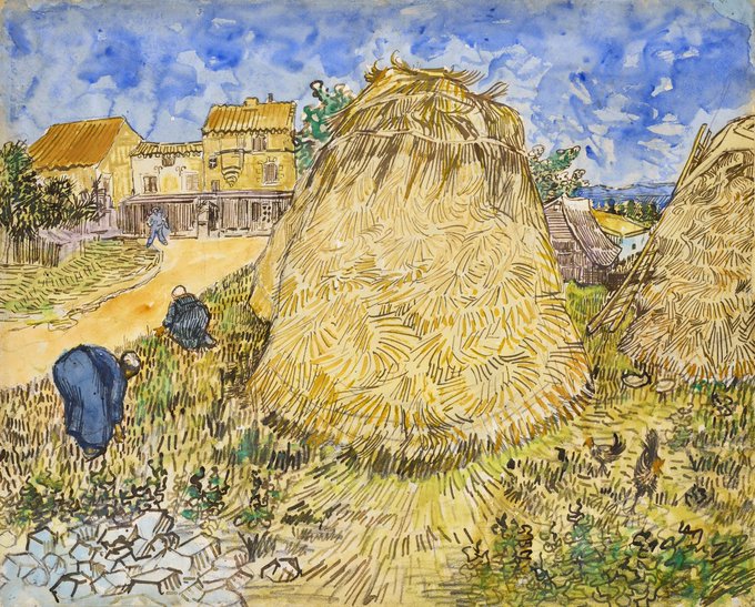 Colecionador compra aquarela de Vincent Van Gogh por 31 milhões de euros