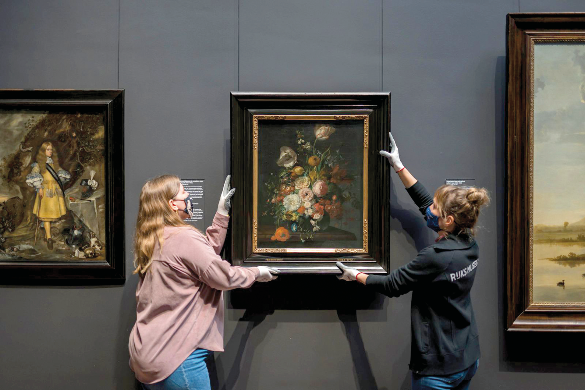 Rijksmuseum. Mulheres chegam à galeria de honra