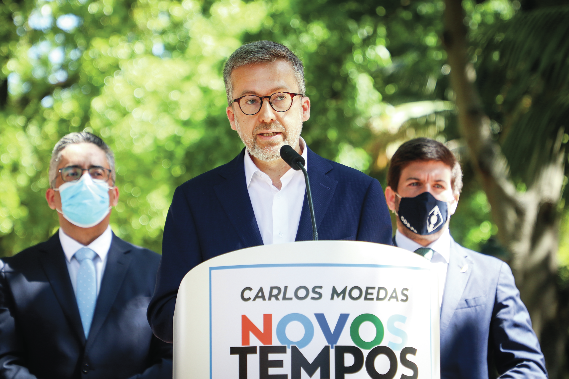 Carlos Moedas lança coligação com duras críticas a Medina