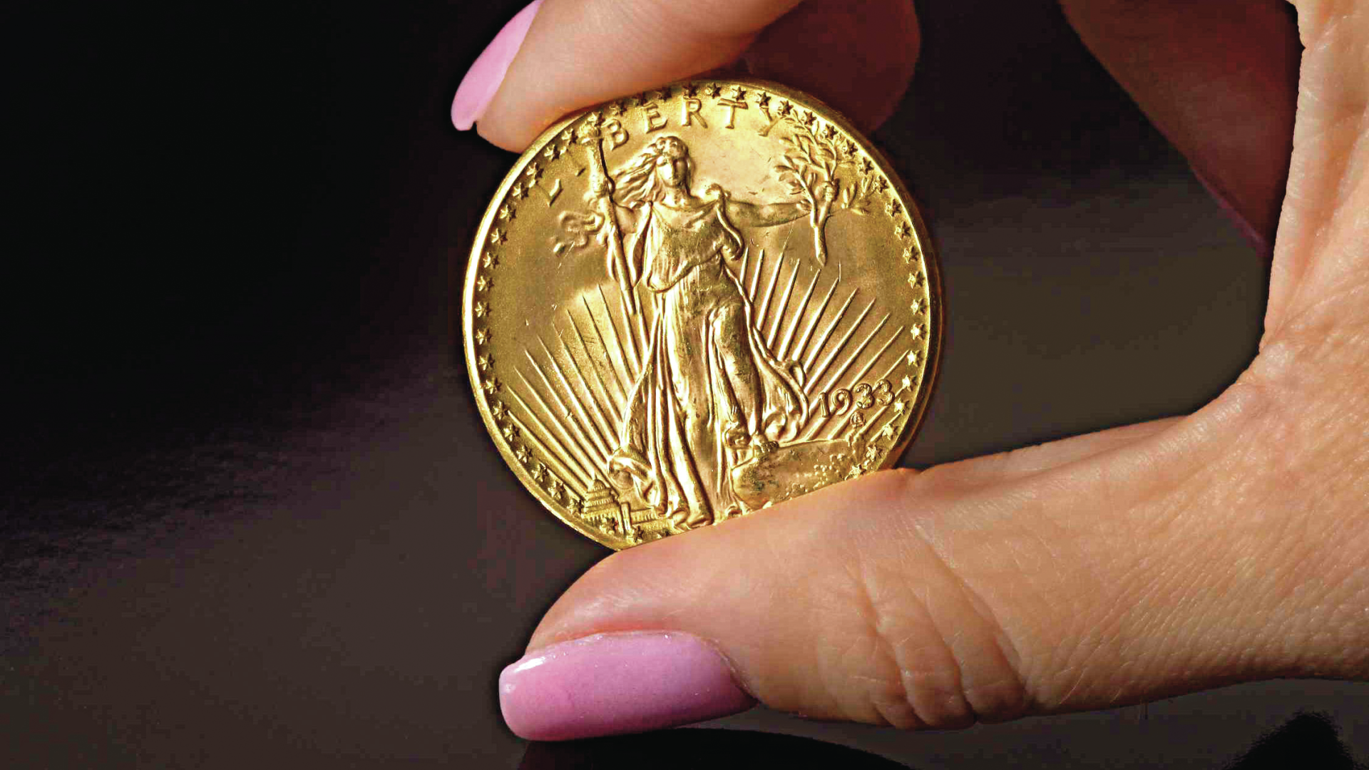 Moeda de ouro de 1933 foi a leilão e tornou-se a mais cara de sempre