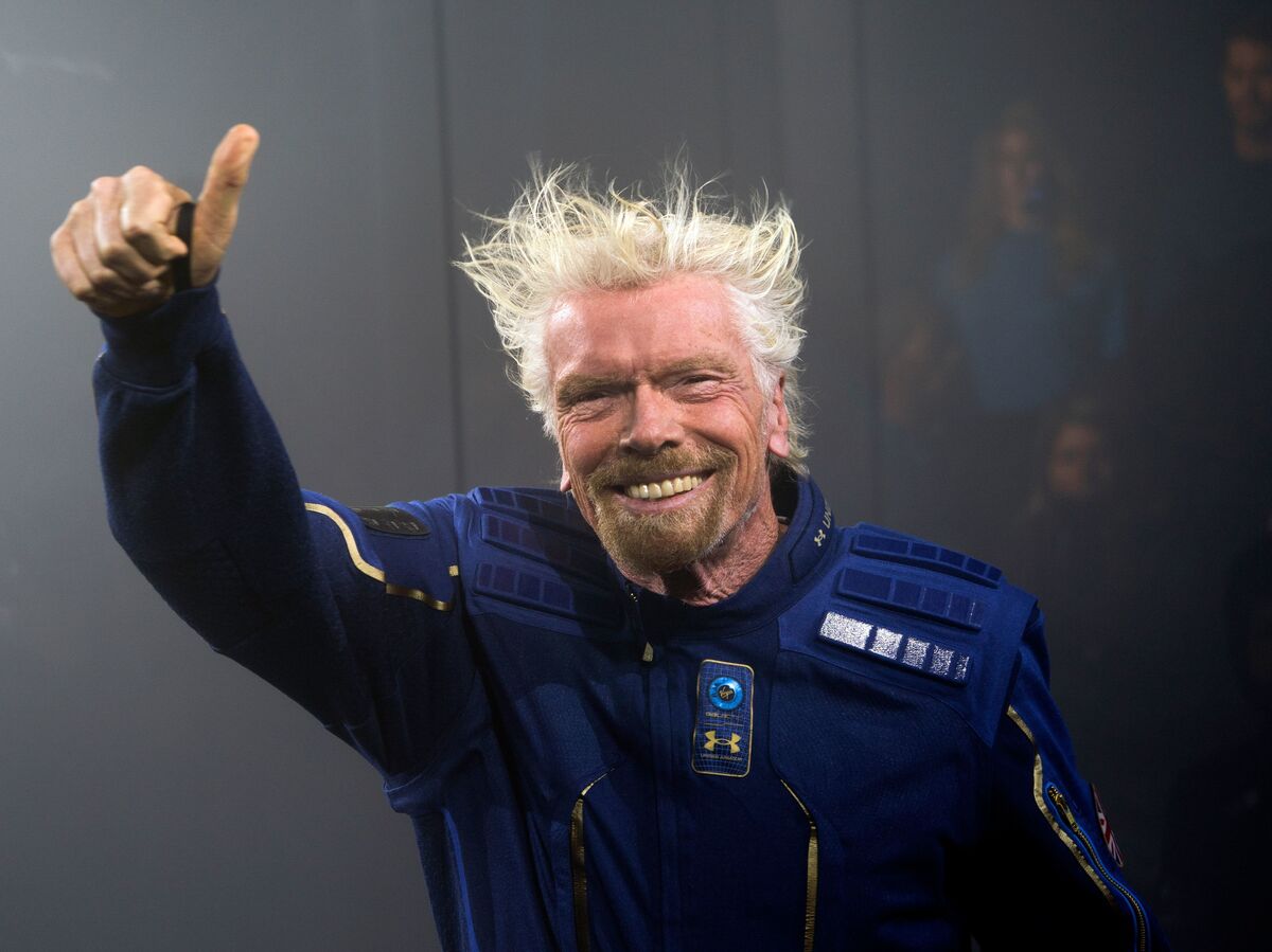 Richard Branson dá um enorme passo para o turismo espacial