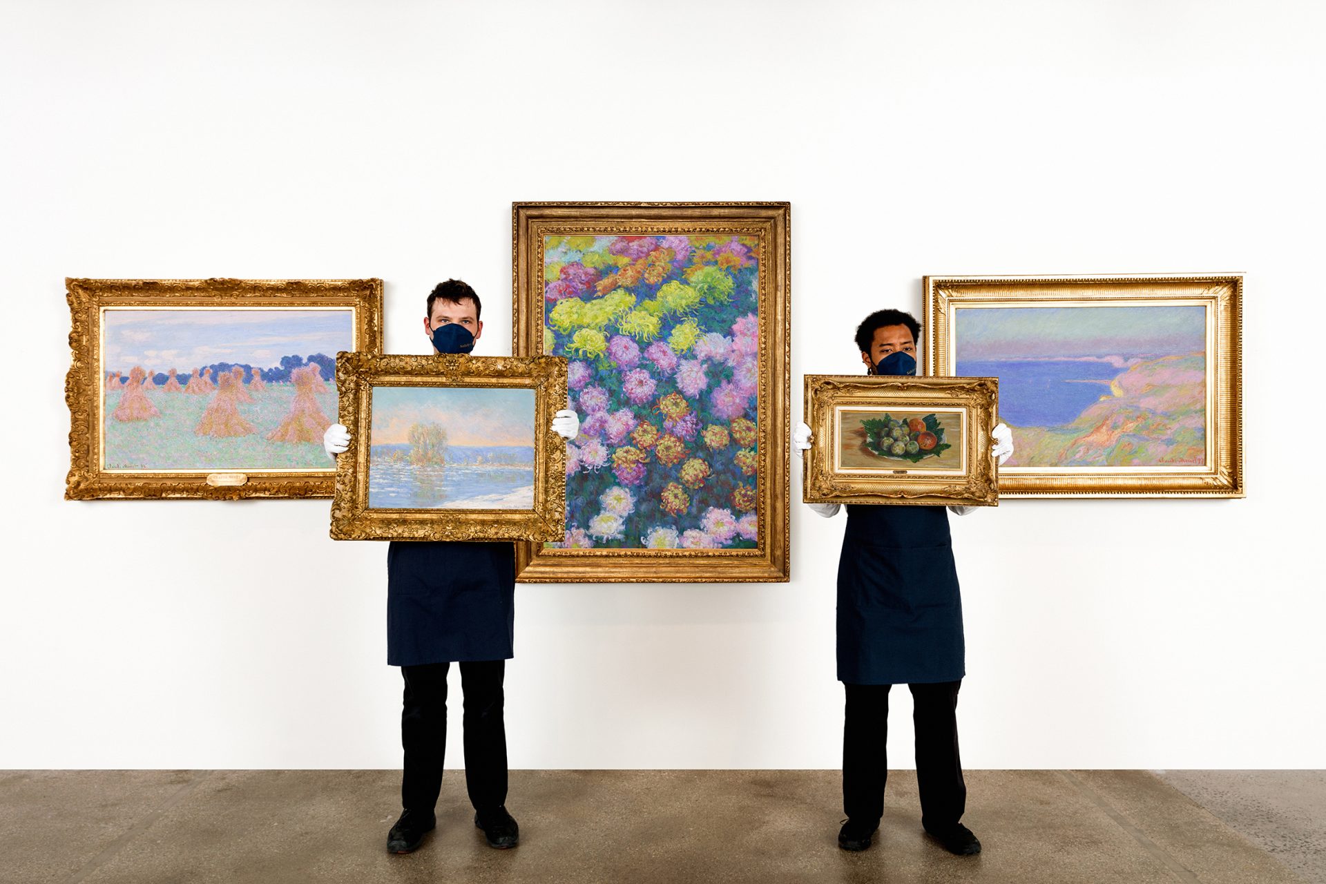 Cinco pinturas de Monet vão a leilão por 42 milhões de euros