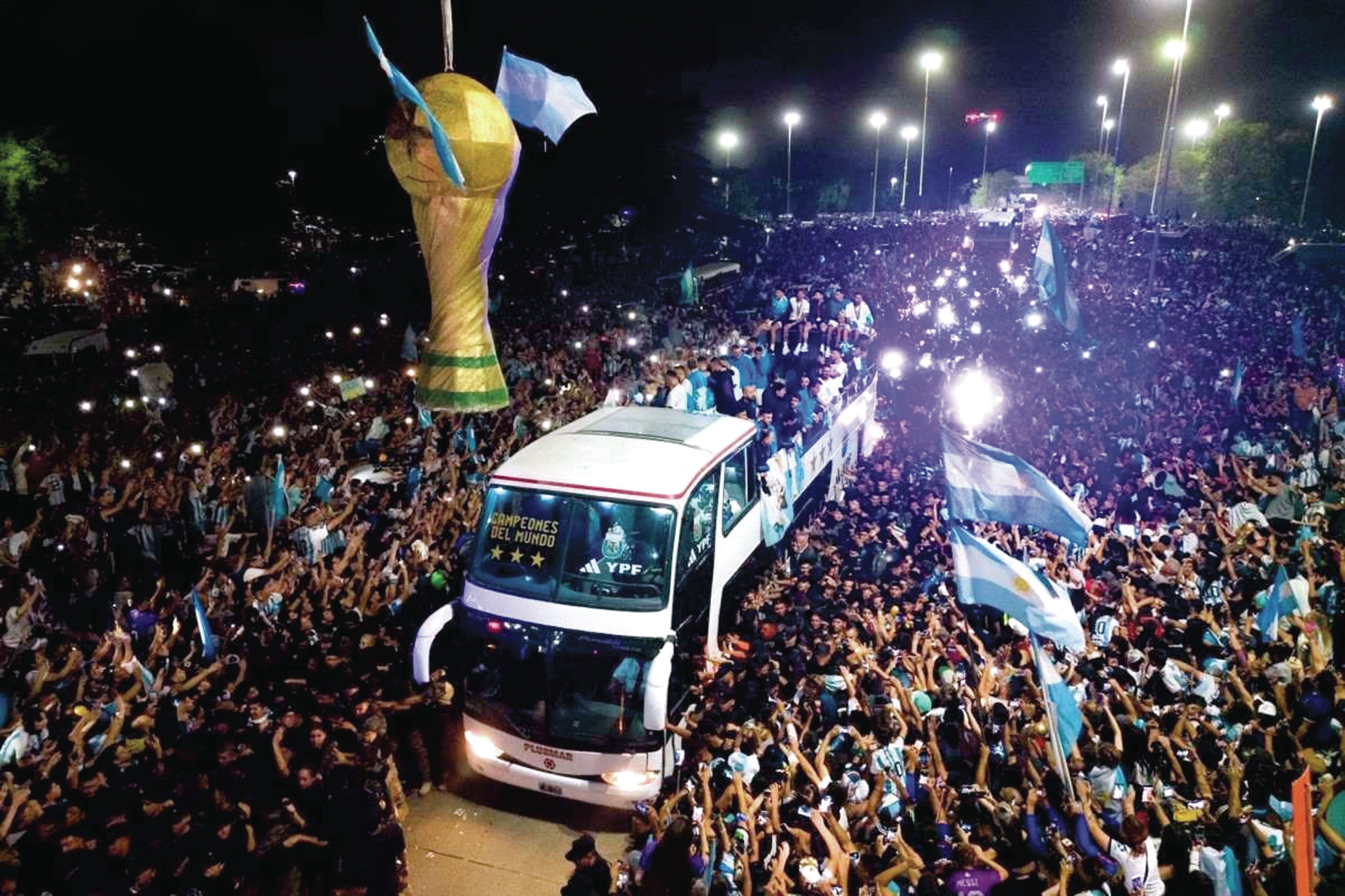 A felicidade de um país rendido a Messi