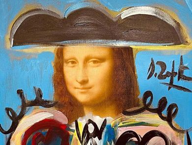 Quadro &#8216;Mona Lisa Torera&#8217; do espanhol Domingo Zapata arrecada mais de 1 milhão de dólares para Unicef