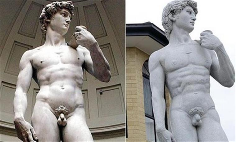 Incêndio danifica cópia da escultura ‘David’ do artista Miguel Ângelo em Florença