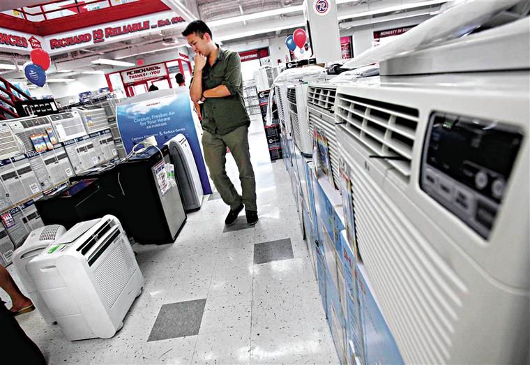Onda de calor aumenta compra de equipamentos de climatização em Portugal