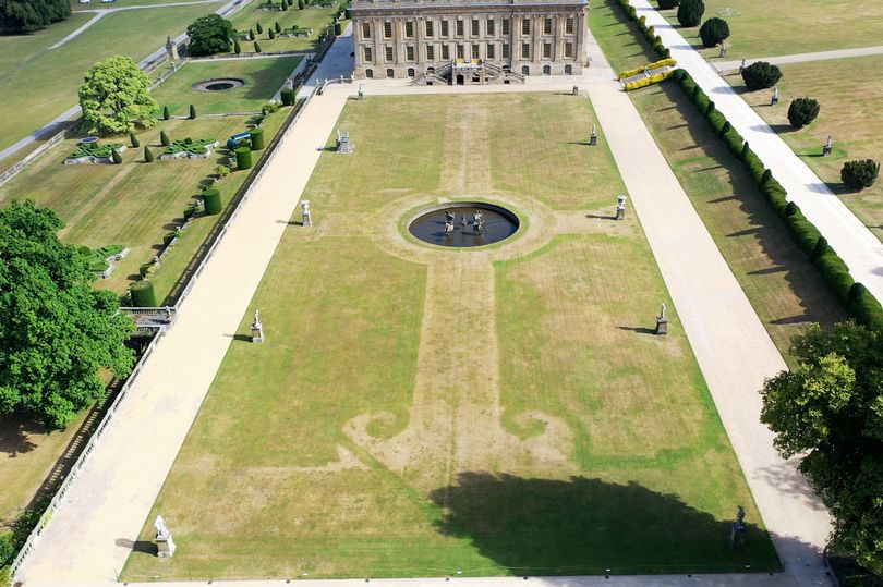 Drones revelam jardim escondido do século XVII no Reino Unido
