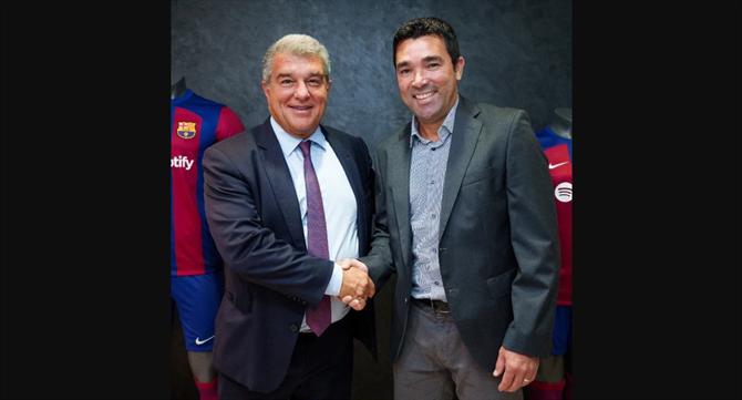 Deco é o novo diretor desportivo do Barcelona