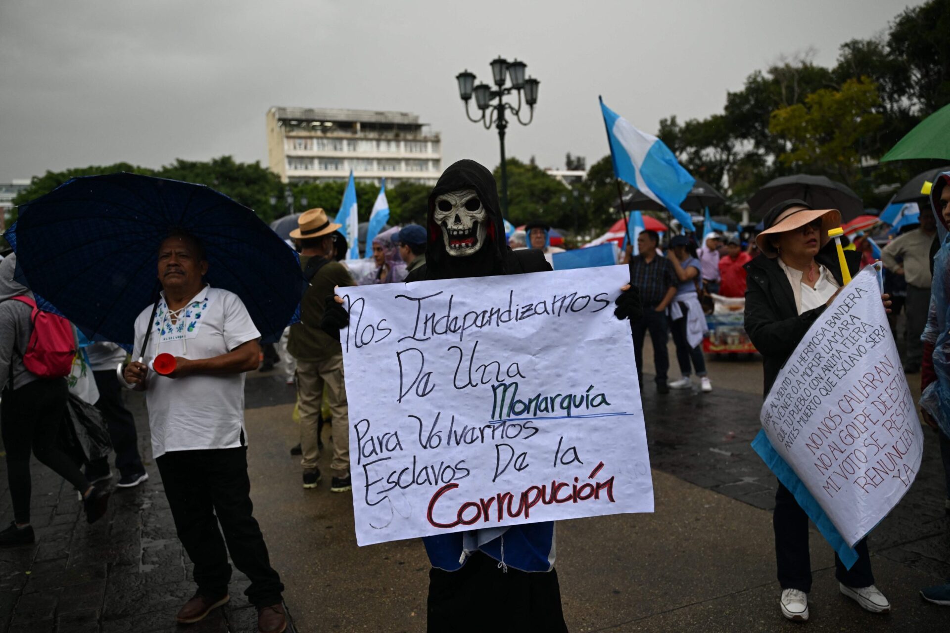 Protestos na Guatemala contra “golpe” denunciado por presidente eleito