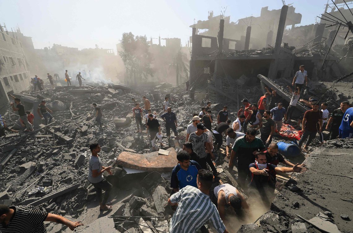 Crise humanitária em Gaza atingiu “proporções catastróficas”, diz OMS