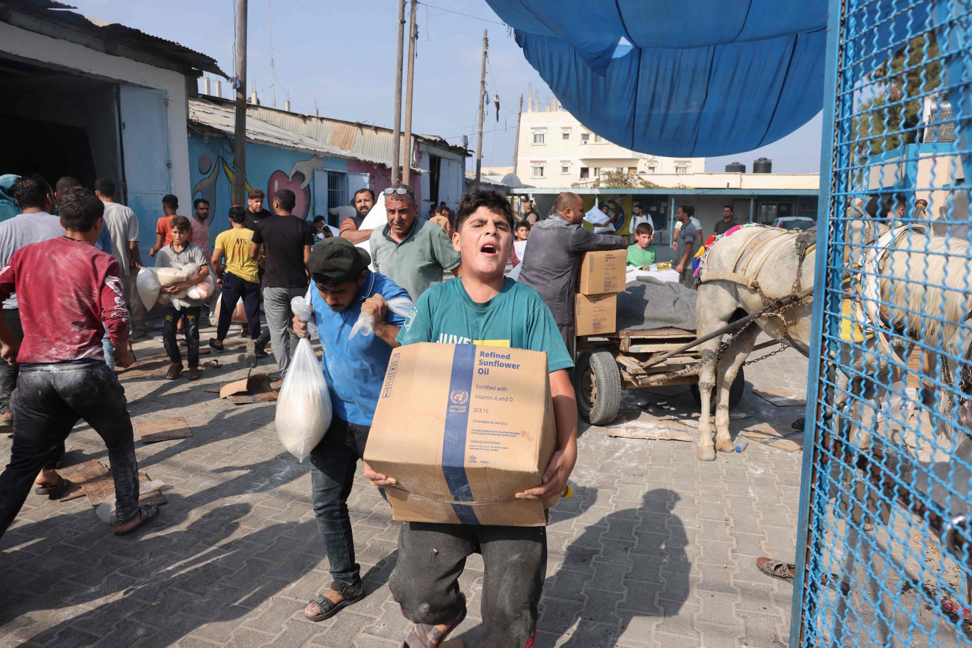 Falha nos sistemas de comunicação em Gaza suspende ajuda humanitária