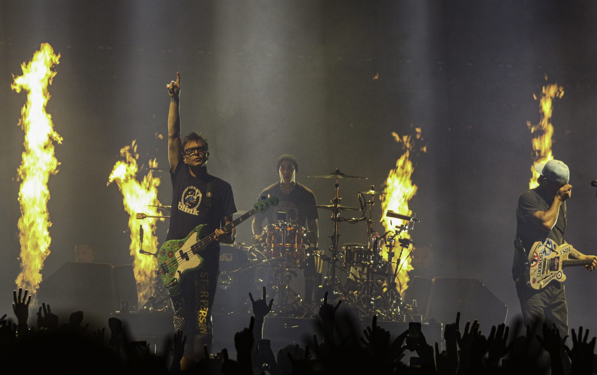 As imagens do regresso dos Blink-182 a Portugal