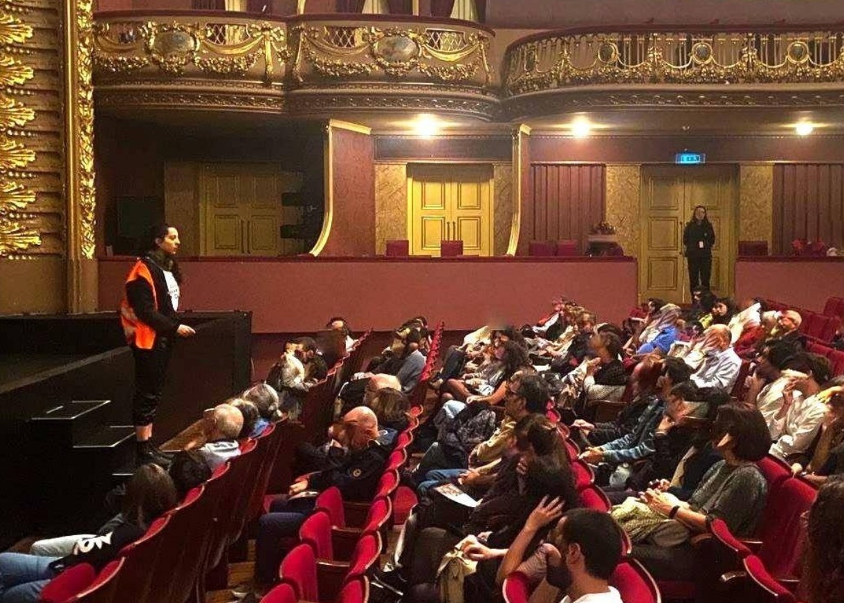 Ativistas do Climáximo interrompem peça no Teatro São Luiz