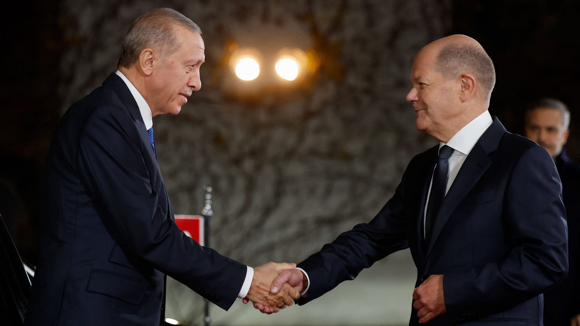 Erdogan e Scholz têm “opiniões divergentes” relativamente à situação Gaza mas partilham objetivo comum