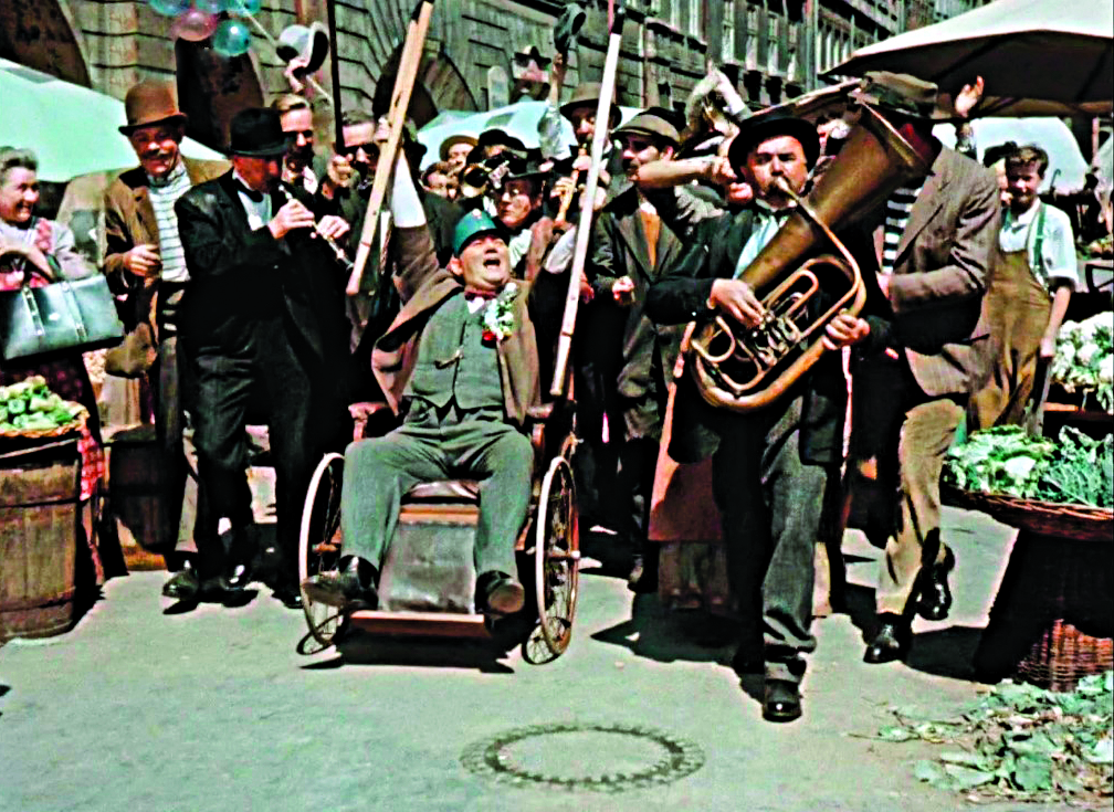 A alegre valentia de um soldado que se fazia passar por idiota