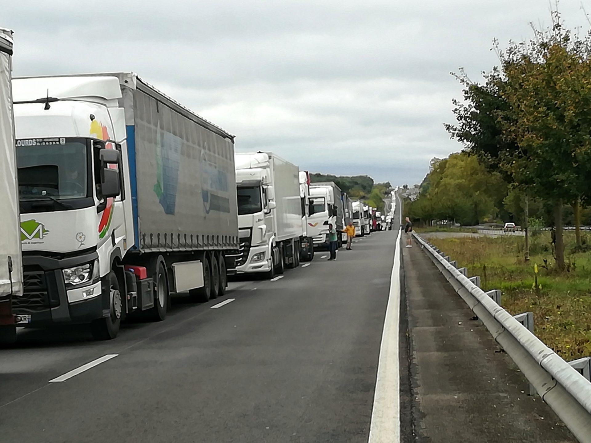 Nova faixa para camiões vazios entre a Polónia e a Ucrânia