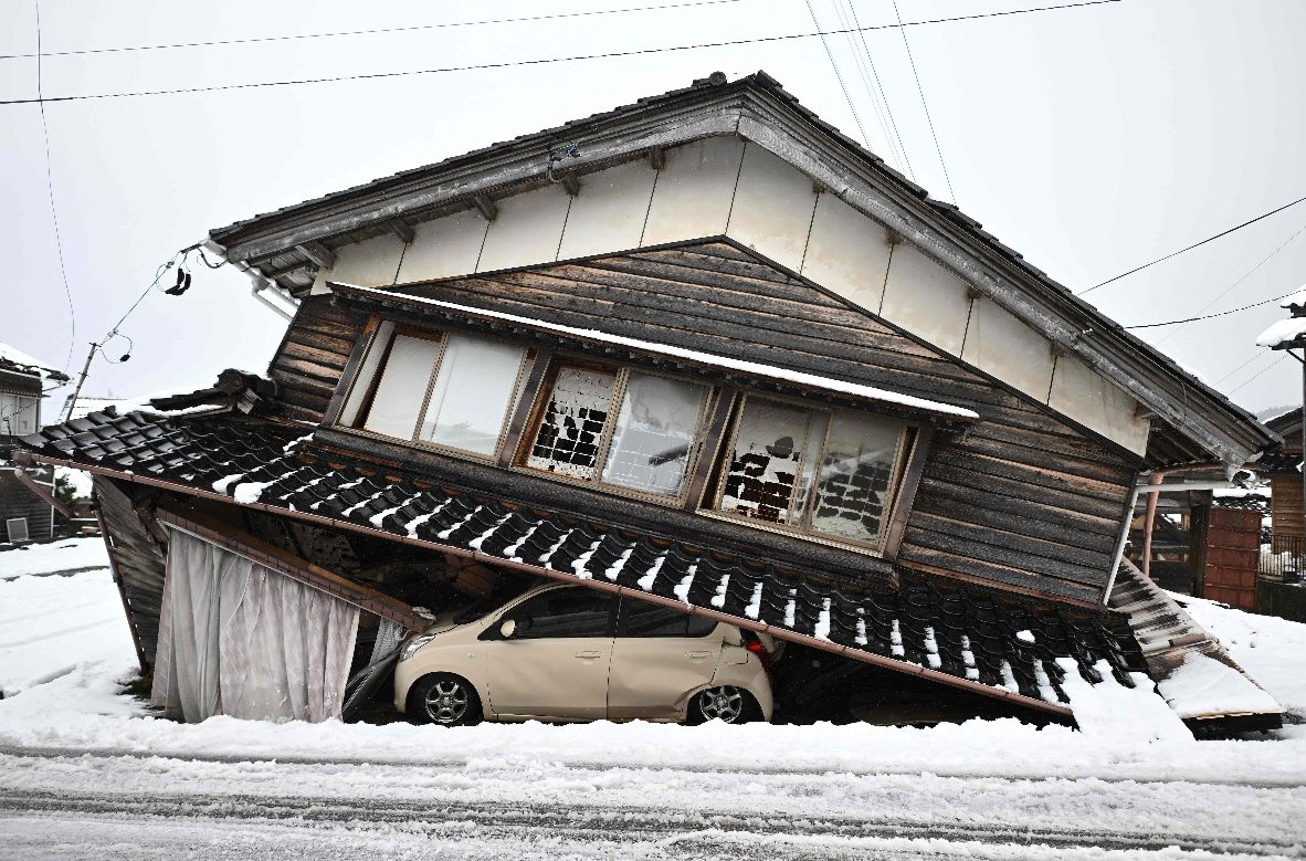 Novo sismo de 6.0 atinge Japão