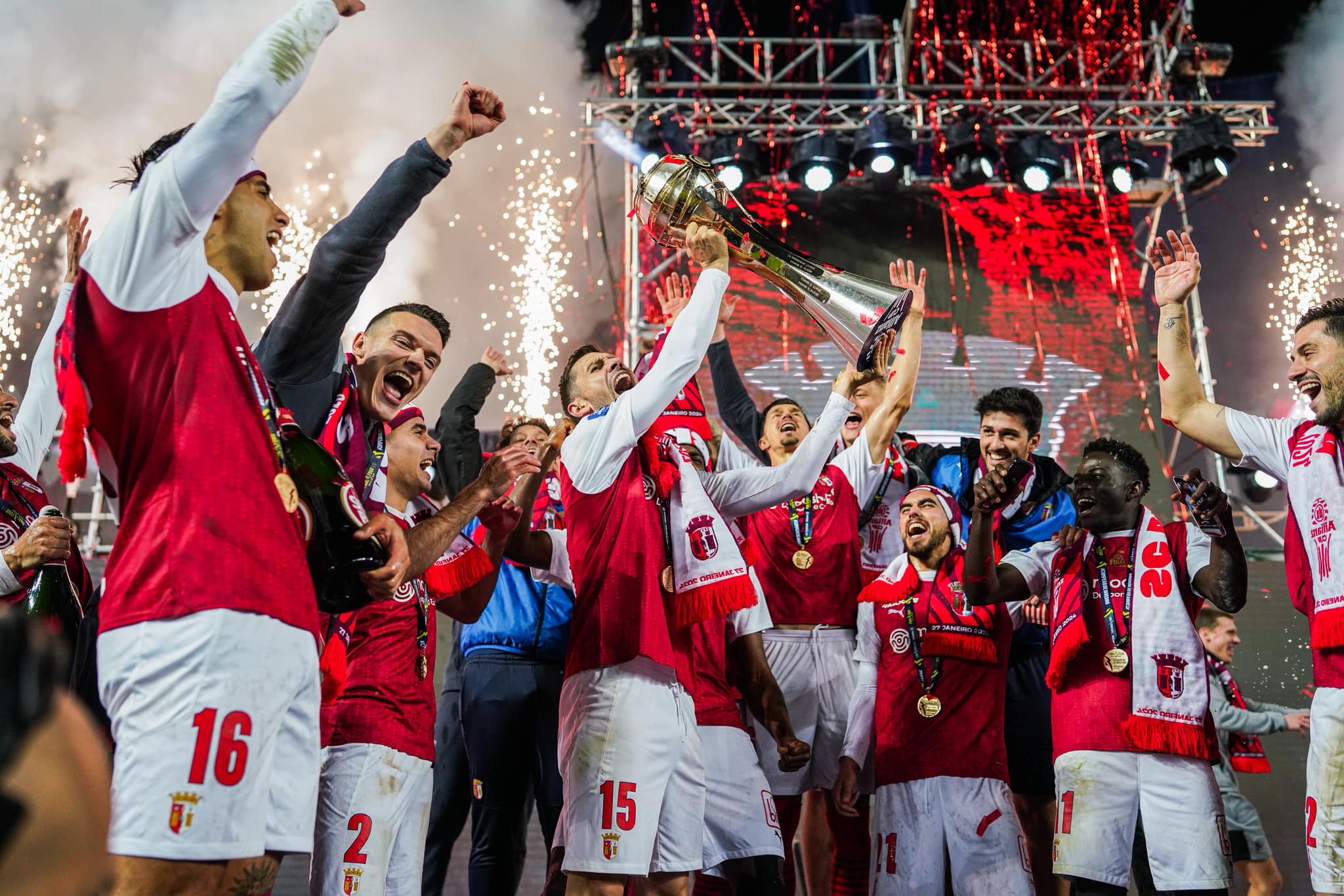 SC Braga sagra-se campeão da Taça da Liga