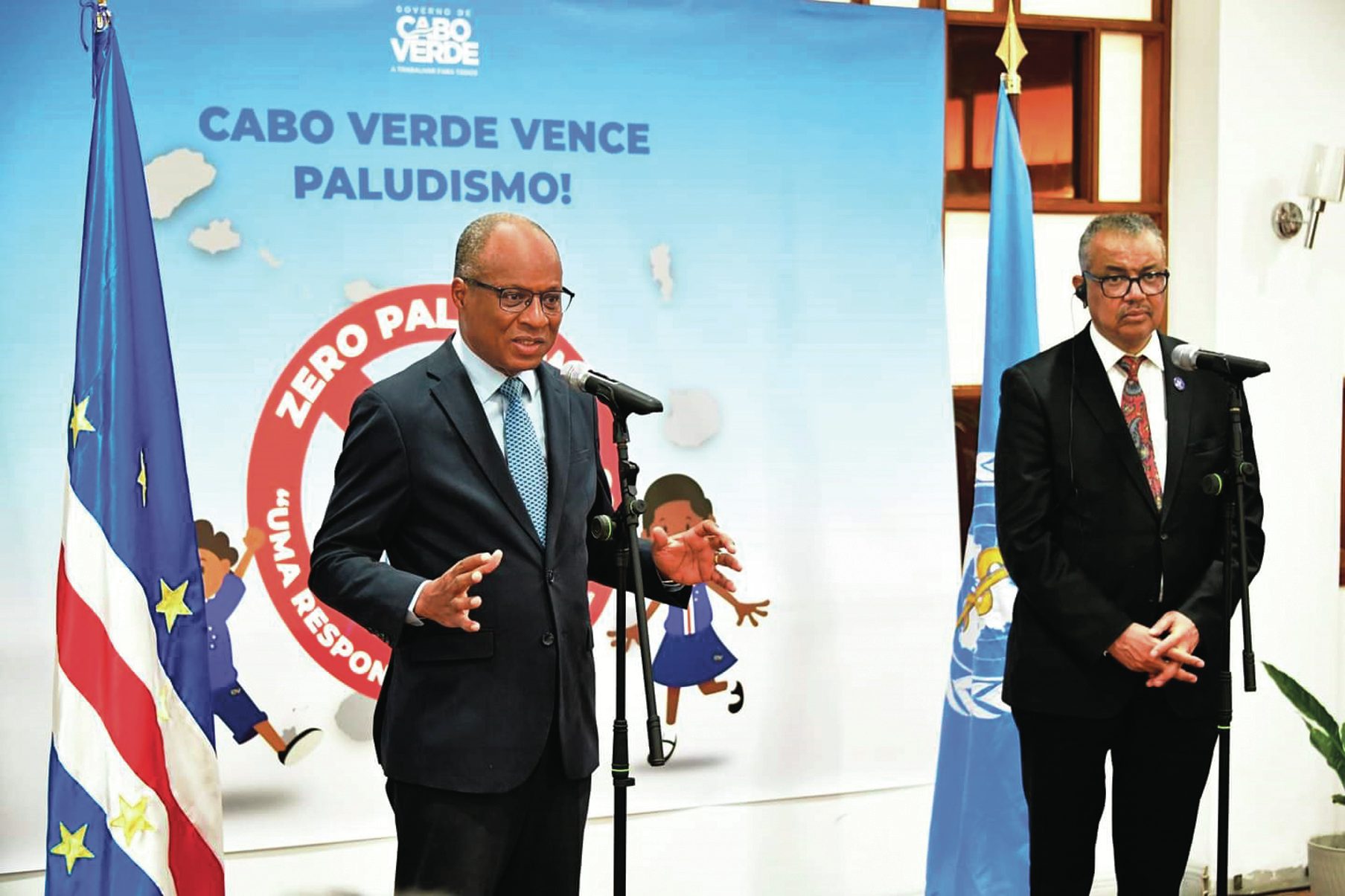 OMS certifica que Cabo Verde está livre de paludismo
