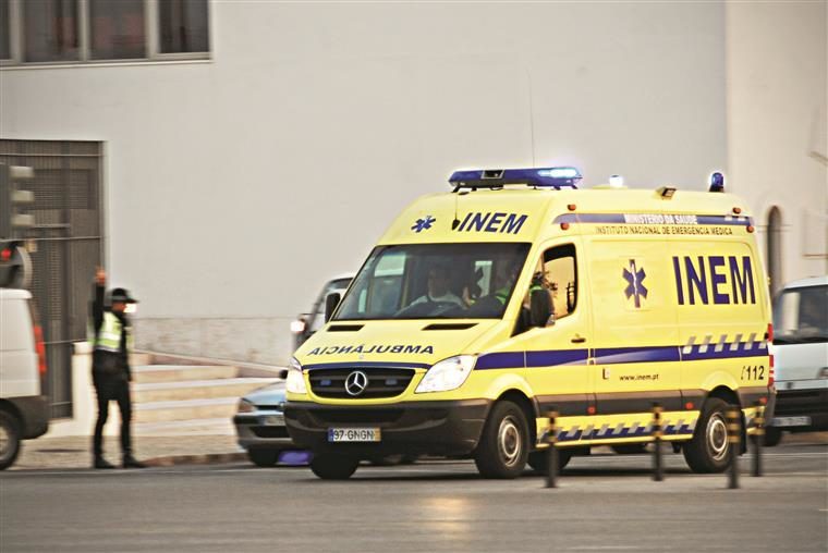 Acidente em Porto de Mós faz sete feridos incluindo uma criança de 6 anos