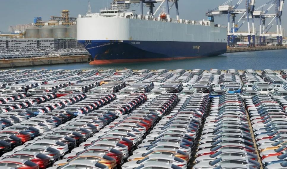 China lidera exportação mundial de automóveis