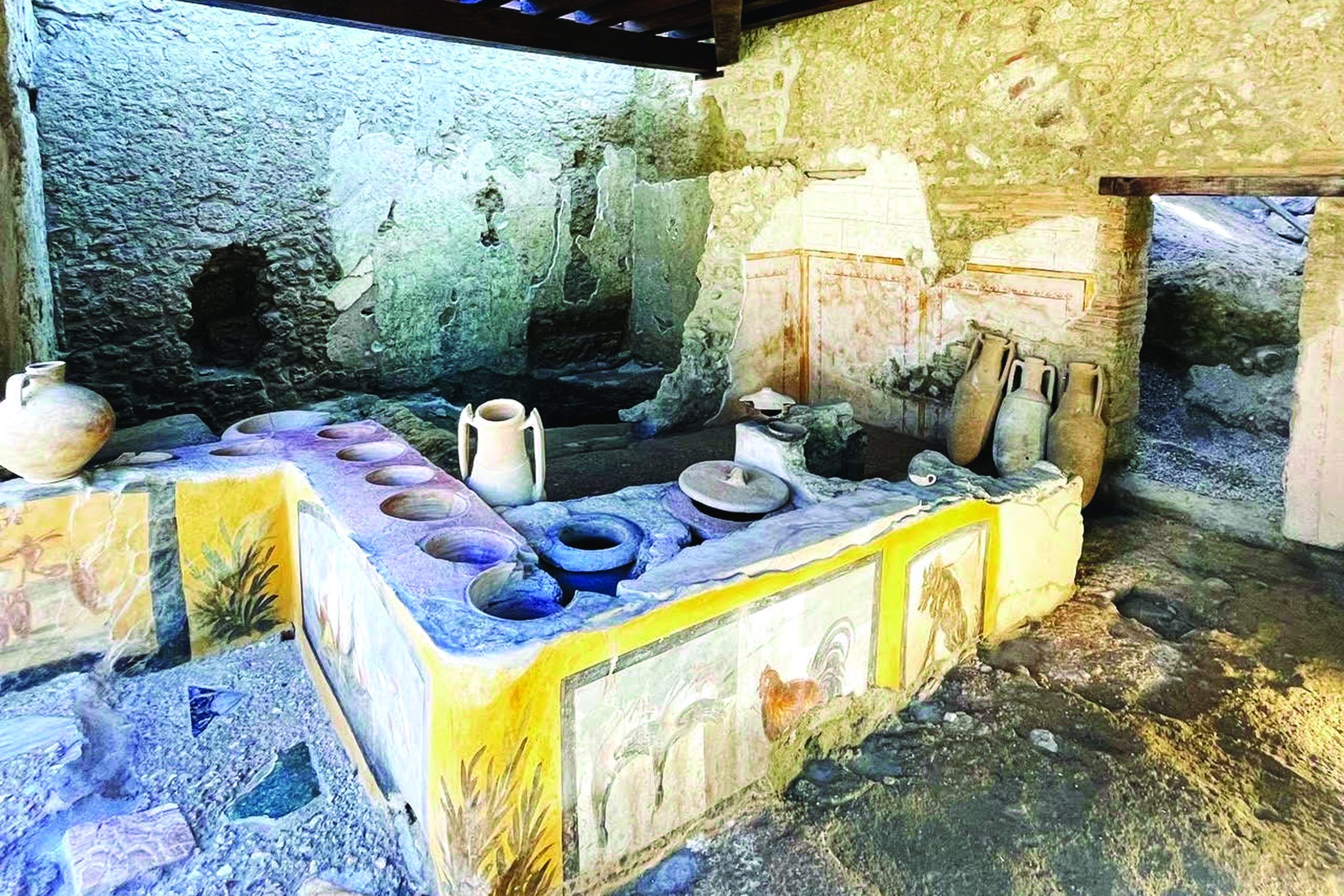 História. Da banca de rua de Pompeia às tabernas lisboetas