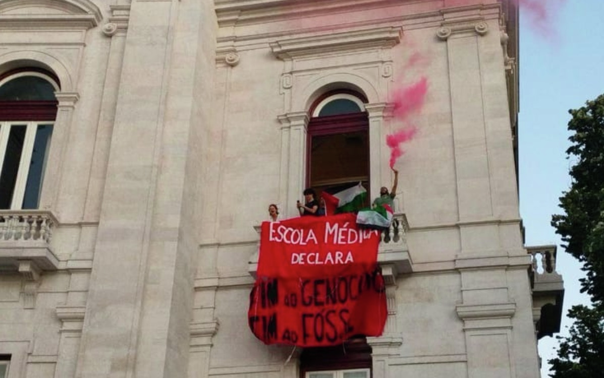 Detidos manifestantes pró-Palestina que ocuparam NOVA Medical School