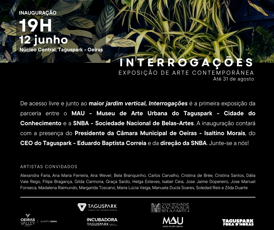 Exposição “Interrogações” inaugura no Taguspark