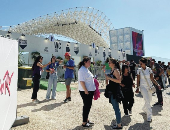 O que é feito do altar palco do Parque Tejo?